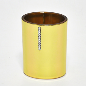 Golden Oval shape diamond bathroom sets - Product Image 4