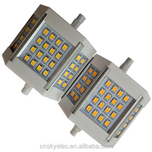 Lampe <span class=keywords><strong>LED</strong></span> <span class=keywords><strong>R7s</strong></span> à intensité variable SKY Factory 10W J78 180 degrés 85-265V 78mm Corps en aluminium Remplace les lampes halogènes pour usage résidentiel - Product Image 3