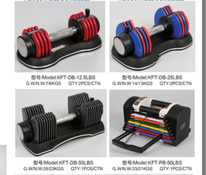 Meilleure vente <span class=keywords><strong>Amazon</strong></span> Home Gym Set d'haltères de Fitness réglables 24KG - Product Image 3