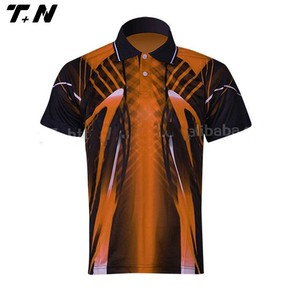 China, fábrica de camisas de polo sublimado blanco <span class=keywords><strong>y</strong></span> negro - Product Image 2