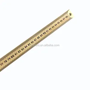 1M 100 CM Straight Wood Yard Ruler