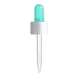 20/410 TPE silicone caoutchouc ampoule compte-gouttes avec pipette