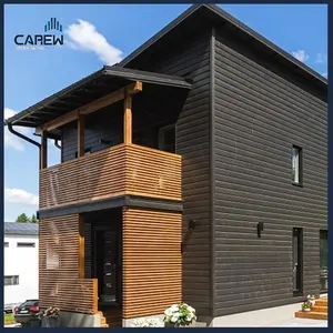 Натуральная деревянная кабина, изысканный деревянный сборный дом, сборный со стандартом сертификации AU NZ US EN