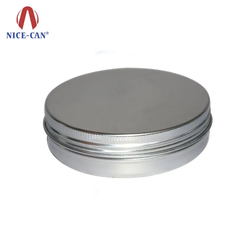 Custom Lege Metalen Kan Tin Box Groothandel Draagbare Kleine Ronde Aluminium Metal Tin Pil Case
