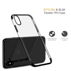 Soporte inalámbrico de carga-transparente TPU funda trasera para el <span class=keywords><strong>iPhone</strong></span> caso X <span class=keywords><strong>10</strong></span> - Product Image 1