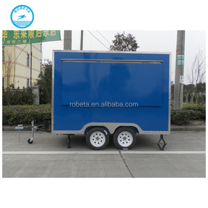 Thức ăn nhanh di động nhà bếp trailer năng lượng mặt trời ice kem xe đạp thái lan fry máy làm kem - Product Image 3