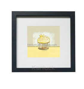 Siyah Resim Fotoğraf Çerçevesi Özelleştirilmiş Boyutu 25x25 cm - Product Image 1