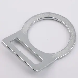 JENSAN Custom High Quality 53mm Inner Width 23KN Safety Belt Buckle D Ring Hardware For General Industrial