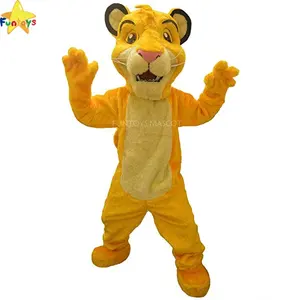 Funtoys CE özelleştirilmiş aslan kral maskot simba kostüm hayvan parti