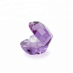 púrpura Almeja <span class=keywords><strong>de</strong></span> alta calidad <span class=keywords><strong>de</strong></span> cristal regalos <span class=keywords><strong>de</strong></span> boda <span class=keywords><strong>de</strong></span> almeja <span class=keywords><strong>de</strong></span> Cristal <span class=keywords><strong>mar</strong></span> conchas mejillón <span class=keywords><strong>con</strong></span> perla - Product Image 2