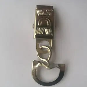 Lanyard Metalen Bulldog Id Card Clip Met Overlappende Kaak