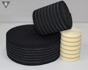 Poliéster personalizado seda peces alta tenacidad 40mm ancho 2mm gruesa correa de cincha elástica - Product Image 6