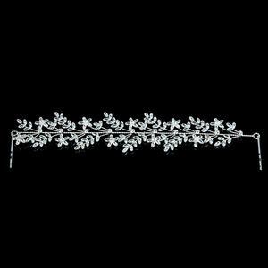 Echsio Fine <span class=keywords><strong>de</strong></span> Qualité Supérieure <span class=keywords><strong>Couronne</strong></span> <span class=keywords><strong>De</strong></span> <span class=keywords><strong>Cuivre</strong></span> AAA Cubique Zircon Argent Diadème accessoires <span class=keywords><strong>De</strong></span> Mariage Bijoux <span class=keywords><strong>De</strong></span> Mariée <span class=keywords><strong>Couronne</strong></span> Pour Les Femmes BC4682 - Product Image 6