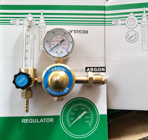 Hoge Kwaliteit W-101 Messing Argon/<span class=keywords><strong>CO2</strong></span> <span class=keywords><strong>Gas</strong></span> Regulator <span class=keywords><strong>Gas</strong></span> Hoge Drukregelaar Met Manometer en <span class=keywords><strong>Flowmeter</strong></span> - Product Image 2