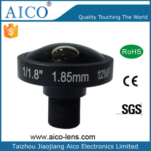 1/1 8 "F2.0 12 Megapixel 1.85mm 185 độ 4k M12 Fisheye IR ống kính - Product Image 5