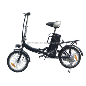 Vélo électrique <span class=keywords><strong>pliant</strong></span> sans balais de 16 pouces YXEB-8606S nouveau modèle CE/EN15194 approuvé Mini Style 250w moteur de moyeu arrière en acier intégré - Product Image 1