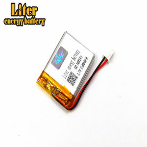 Plug 2,5-2 P 703545 v 1500 mAh <strong>3</strong>,7 V rechargeable LiPo battery solar rechargeable lithium-ion polymer lithium battery with PCM - Product Image 2