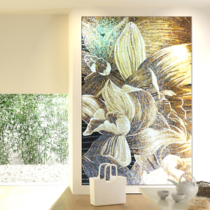 Flower Picture <strong>Mosaic</strong> Decorative <strong>Mural</strong> <strong>Tile</strong> Patterns <strong>Mosaic</strong> <strong>Mural</strong>