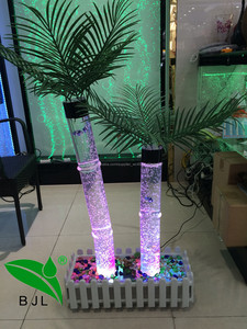 Intérieur caractéristiques de l'eau bulle tube lumière led lampadaires pilier avec des poissons - Product Image 5