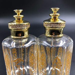 36ML di vendita Calda Fantasia Attar Bottiglia di Cristallo con gioielli di lusso cap per oud olio e profumo - Product Image 6
