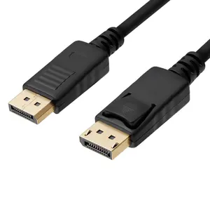 1.8M Displayport כבל DP כדי DP כבל מחשב טלוויזיה מתאם תצוגת נמל מחבר עבור מחשב Macbook HDTV מקרן