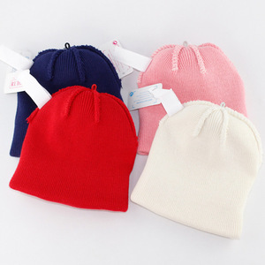 Dành cho người lớn trẻ em phong cách mới bé ấm mùa đông POM poms hat tùy chỉnh dệt kim Pom <span class=keywords><strong>Beanie</strong></span> Hat với <span class=keywords><strong>Top</strong></span> lông bóng - Product Image 5