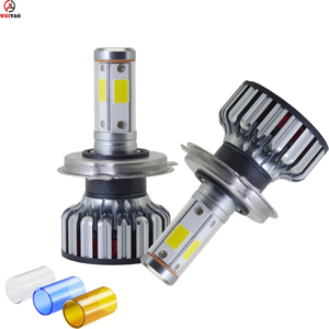 Weiyao venta al por <span class=keywords><strong>mayor</strong></span> de tubo de vidrio del coche led <span class=keywords><strong>faro</strong></span> 8000lm super potencia led Bombilla para hyundai - Product Image 1