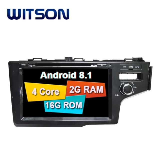 WITSON ANDROID 8,1 для HONDA FIT 2014 RHD встроенный TPMS Функция автомобиля Радио DVD CD GPS