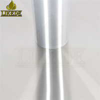 Pied de table d'extérieur télescopique conique en métal acier inoxydable tulipe conique