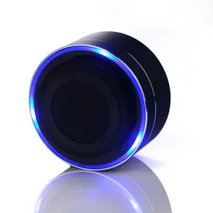 Wireless round shower bluetooth speaker with suction cup , shower blue tooth speaker