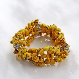 Di nuovo Modo di <span class=keywords><strong>Corallo</strong></span> Turchese Occhio di Tigre Pietra Quarzo Rosa Bianco HoAwlite Chip di Cristallo Perline Braccialetto Lungo - Product Image 6