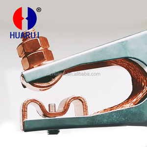 Abrazadera de tierra de soldadura de cobre tipo americano con Cable - Product Image 3