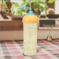 600ML vente en gros bouteille d'eau en plastique sans BPA bouteille d'eau potable de sport de voyage en plein air