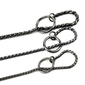 Schlangenkette Hund Choke Collar Gehorsam Ausbildung Slip Kragen Durable Hund Kette Kragen - Product Image 3
