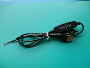 Interrupteur variateur en ligne avec indicateur LED DC5V-DC12V Différents courants au choix - Product Image 1