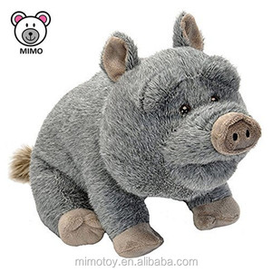 Juguete <span class=keywords><strong>de</strong></span> <span class=keywords><strong>Peluche</strong></span> <span class=keywords><strong>de</strong></span> Jabalí Salvaje, Regalo <span class=keywords><strong>de</strong></span> Recuerdo, Lindos Cerdos Negros <span class=keywords><strong>de</strong></span> <span class=keywords><strong>Peluche</strong></span>, Diseño OEM Personalizado, Cerdos Negros <span class=keywords><strong>de</strong></span> <span class=keywords><strong>Peluche</strong></span> Realistas para Niños - Product Image 2