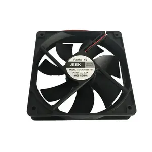 Ventilador de refrigeración Axial de 120x120x25mm, impermeable, supersilencioso, sin escobillas, 1200rpm, 120mm, 12V, 24V de CC