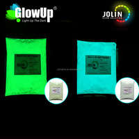 Poudre phosphorescente Jolin la plus brillante qui brille dans le noir pour le béton
