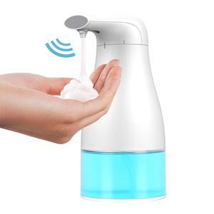 Dispensador <span class=keywords><strong>de</strong></span> jabón <span class=keywords><strong>de</strong></span> espuma sin contacto con Sensor <span class=keywords><strong>automático</strong></span>, <span class=keywords><strong>Gel</strong></span> líquido desinfectante, 250ml <span class=keywords><strong>de</strong></span> plástico, gran oferta - Product Image 1