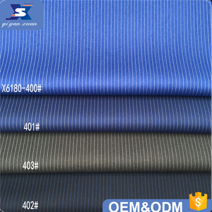 NEW polyester viscose spandex chất liệu sọc thiết kế kết cấu của người đàn ông phù hợp với quần blazer đồng phục máy TR vải - Product Image 2