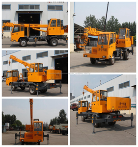 6 toneladas mini <span class=keywords><strong>jib</strong></span> grúa camión grúa <span class=keywords><strong>con</strong></span> casera chasis - Product Image 1