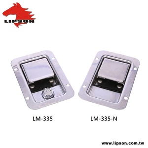 LM-335-N ชิ้นส่วนรถบรรทุกหนักสแตนเลสไม่ล็อคจับพาย Genset ล็อคประตูหลังคา - Product Image 2