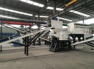 Mesin penghancur Hammer Mill vertikal untuk daur ulang Aluminium