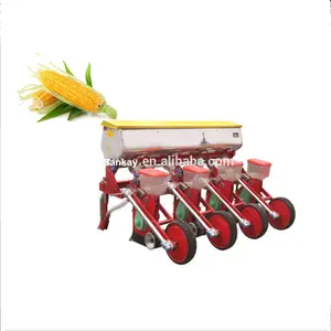 Tractor mounted corn planter with fertilizer