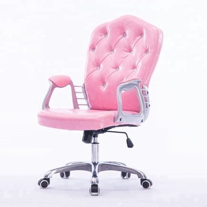Pink Popular in Women and <strong>Girl</strong> Waiting Designer <strong>Chair</strong> Children Table <strong>Chair</strong> New Computer Stretch Rotate Swivel <strong>Gaming</strong> <strong>Chair</strong> - Product Image 1