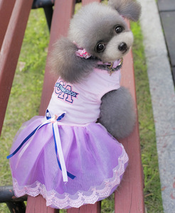 Vestido de Princesa para Perro KOMAY, Falda Esponjosa, Ropa para Cachorros, Vestido de Fiesta para Mascotas, Falda para Perro Pequeño - Product Image 2