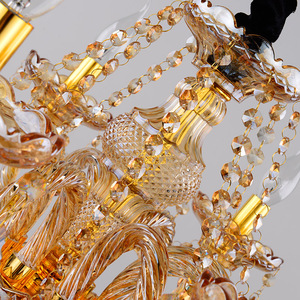 Candelabro LED de cristal múltiple minimalista, accesorio de iluminación moderno <span class=keywords><strong>para</strong></span> <span class=keywords><strong>sala</strong></span> de Estar, <span class=keywords><strong>comedor</strong></span>, dormitorio, escalera, pasillo - Product Image 5