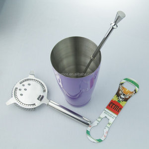 Cuillère à bar en acier inoxydable avec pilon en bois, cadeau promotionnel pour les réunions d'anciens étudiants et les mariages, sérigraphié - Product Image 5