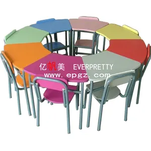 Wood Kindergarten Furniture kids table and chair for Sale