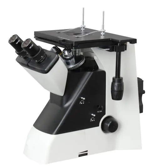 BestScope BS-6003T Inverted Trinocular Metallurgical Microscope with Finite Optical System for Education